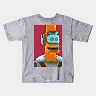 Funny robot Kids T-Shirt